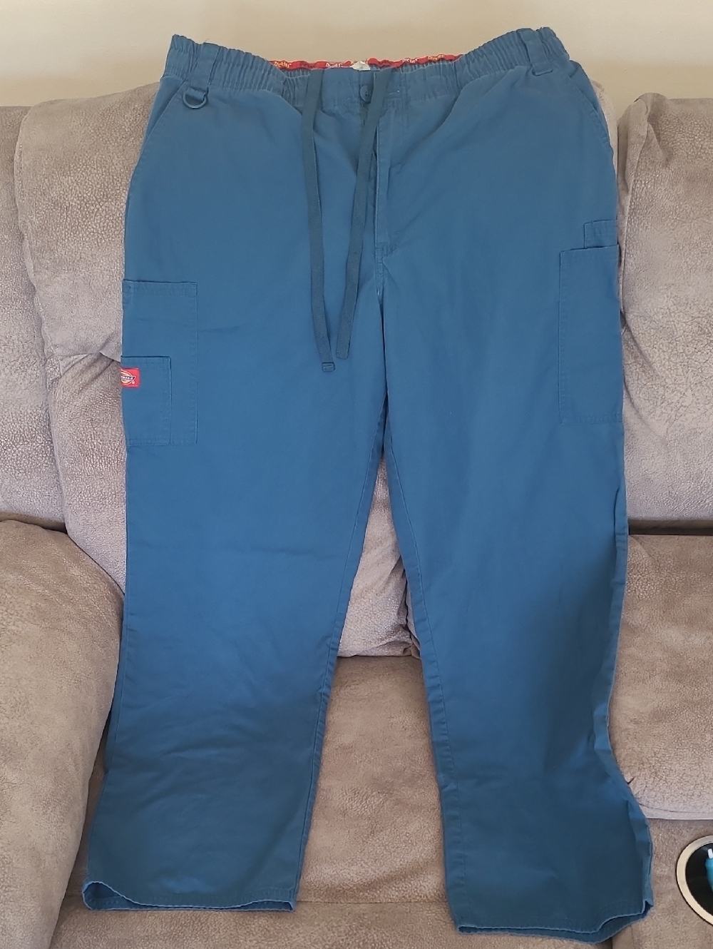 Dickies Blue Cargo Drawstring Pants